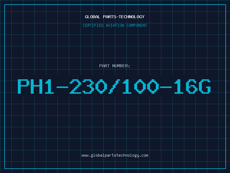Aviation Part PH1-230/100-16G