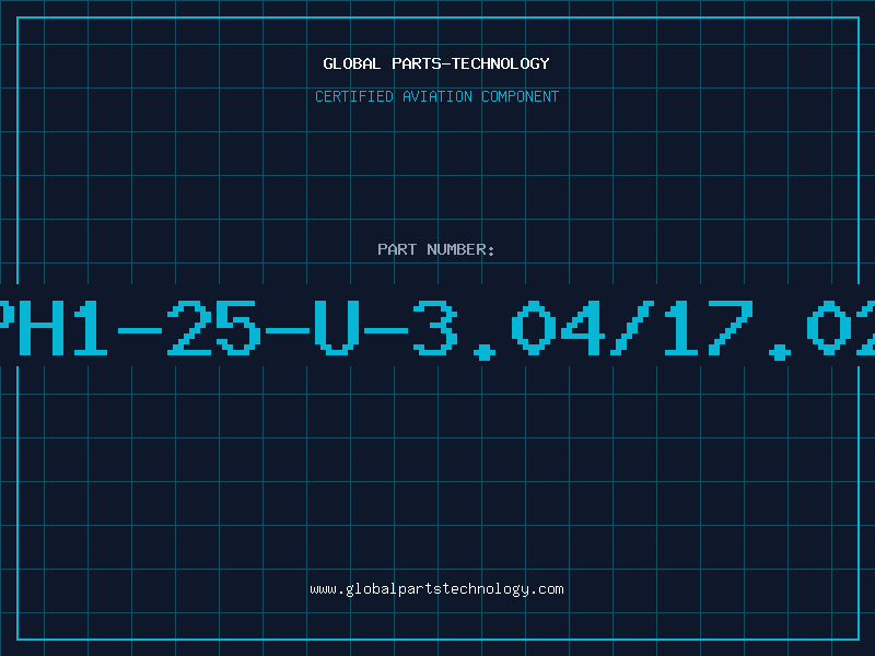 Aviation Part PH1-25-U-3.04/17.02