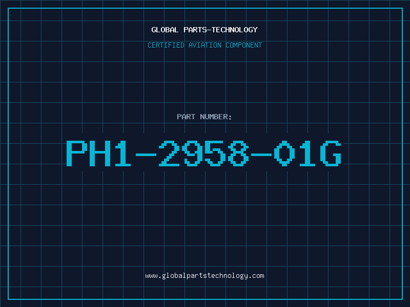Aviation Part PH1-2958-01G