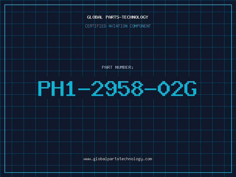 Aviation Part PH1-2958-02G