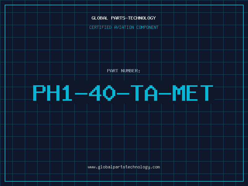 Aviation Part PH1-40-TA-MET
