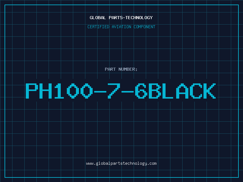 Aviation Part PH100-7-6BLACK