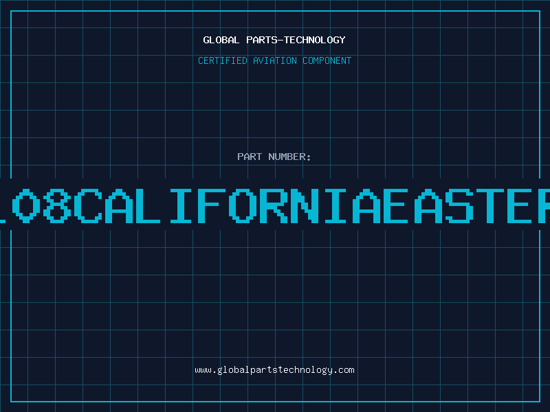 Aviation Part PH108CALIFORNIAEASTERNL