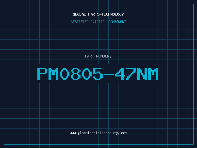 Aviation Part PM0805-47NM