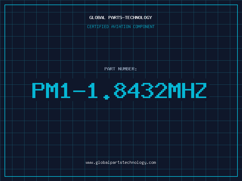 Aviation Part PM1-1.8432MHZ