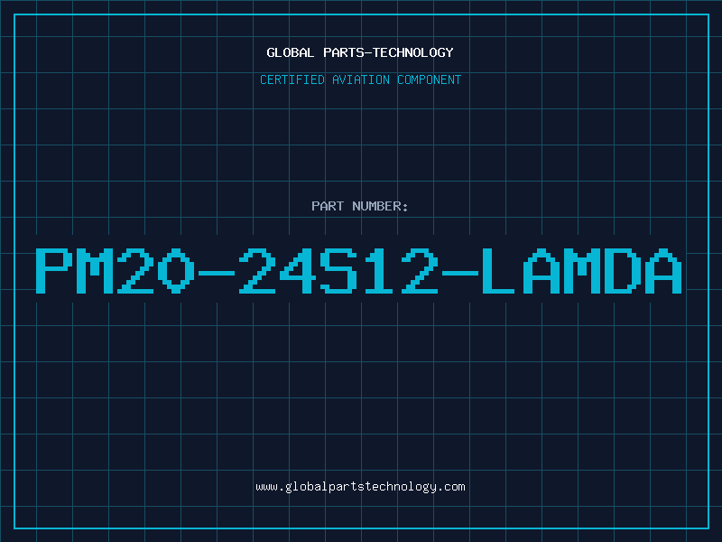 Aviation Part PM20-24S12-LAMDA