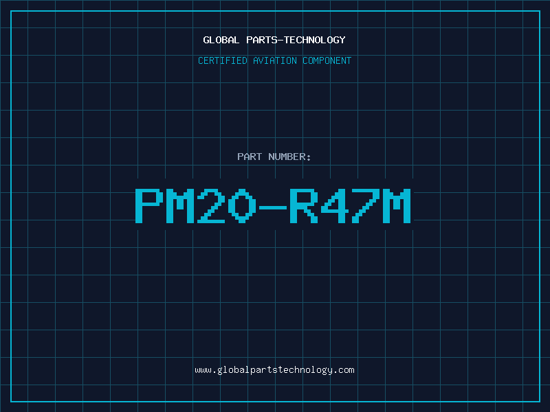 Aviation Part PM20-R47M