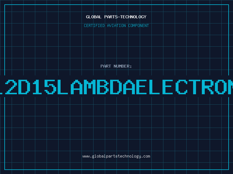 Aviation Part PM2012D15LAMBDAELECTRONICSI