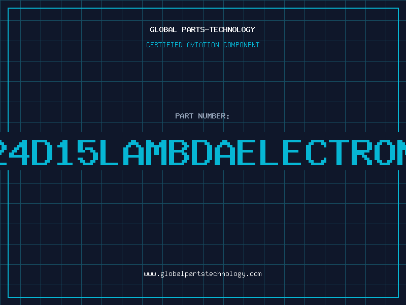 Aviation Part PM3024D15LAMBDAELECTRONICSI