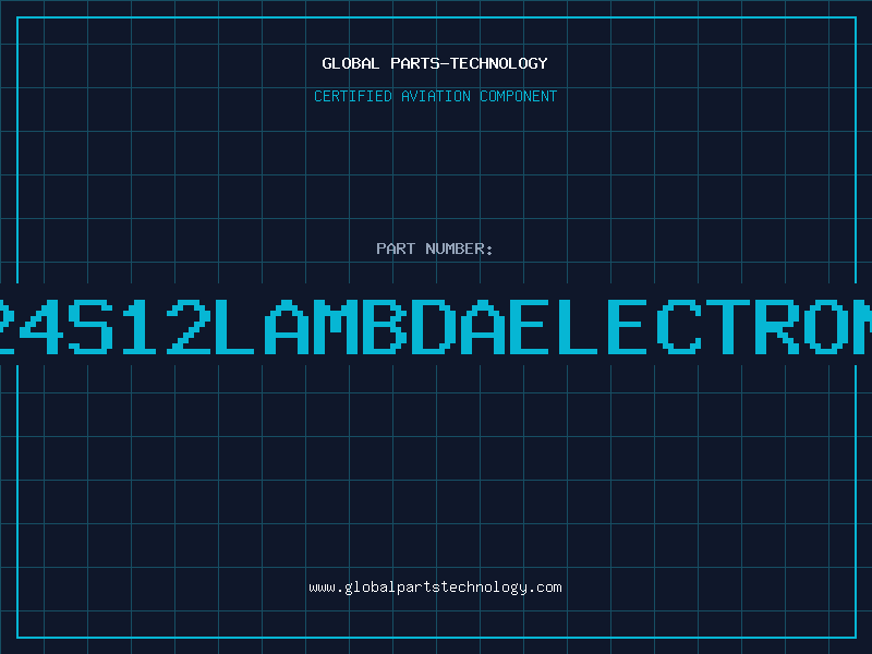 Aviation Part PM3024S12LAMBDAELECTRONICSI