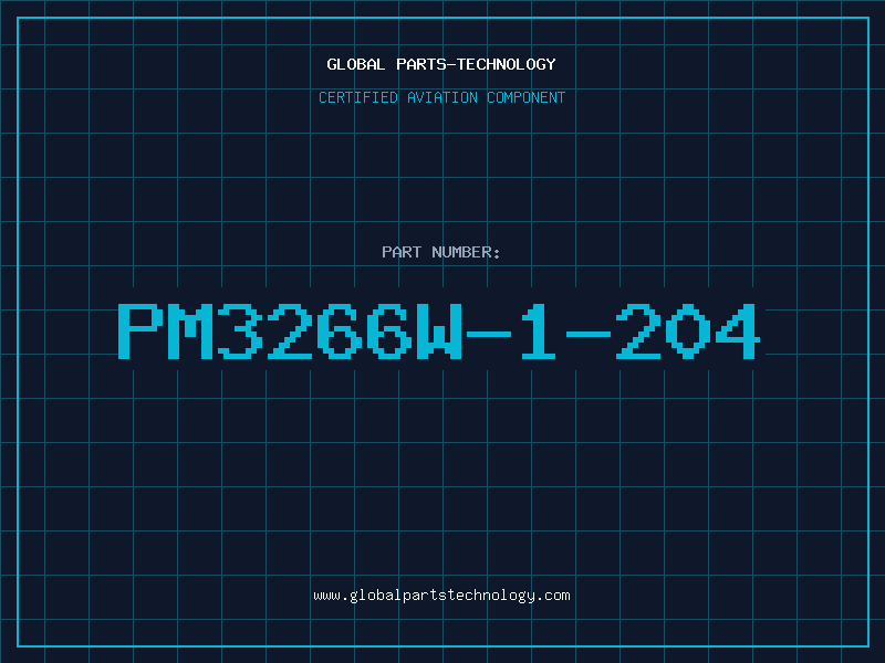 Aviation Part PM3266W-1-204