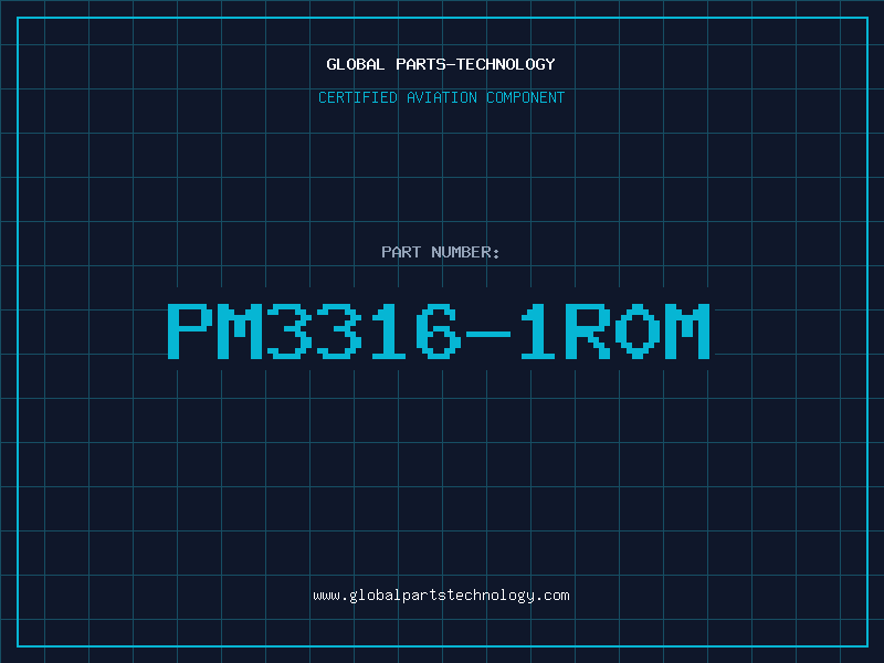 Aviation Part PM3316-1R0M