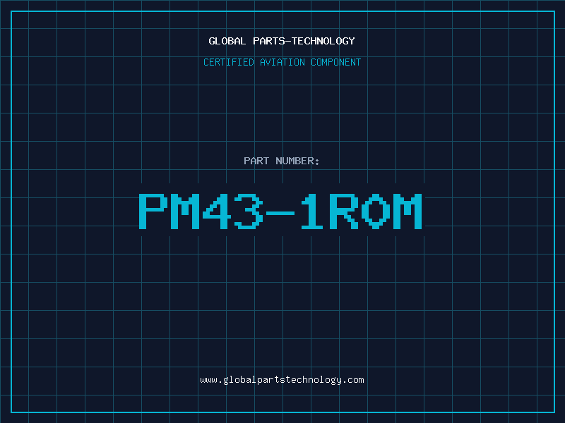 Aviation Part PM43-1R0M