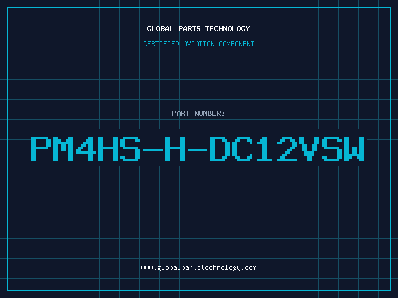 Aviation Part PM4HS-H-DC12VSW