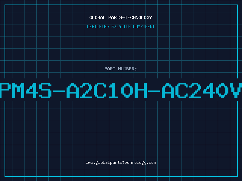 Aviation Part PM4S-A2C10H-AC240V