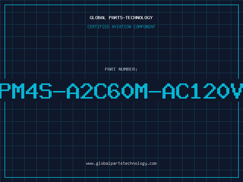 Aviation Part PM4S-A2C60M-AC120V