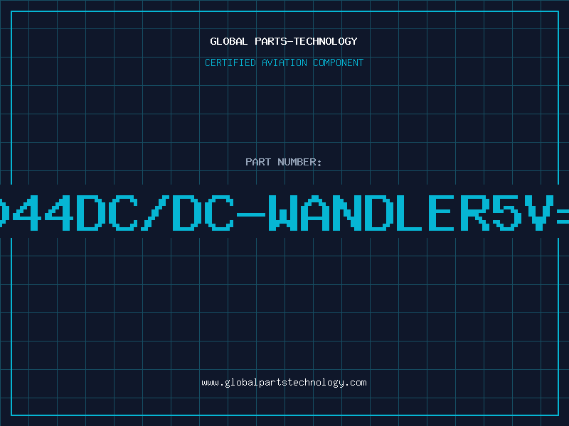 Aviation Part PM6044DC/DC-WANDLER5V=>9V