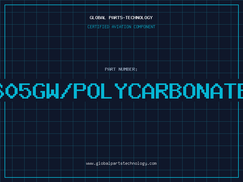 Aviation Part PM60605GW/POLYCARBONATECASE