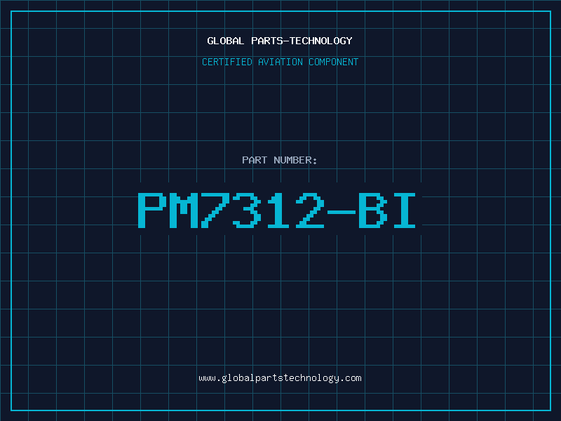 Aviation Part PM7312-BI