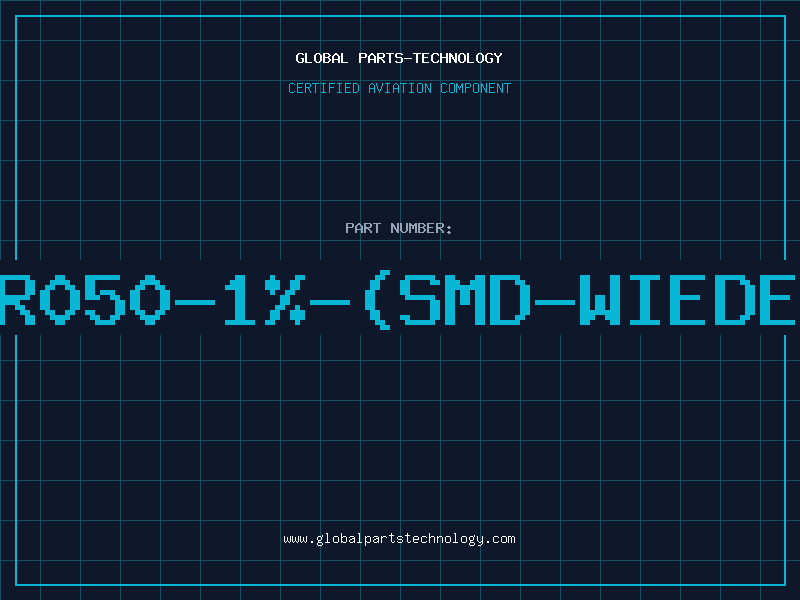 Aviation Part PMA-C-R050-1%-(SMD-Wiederstand