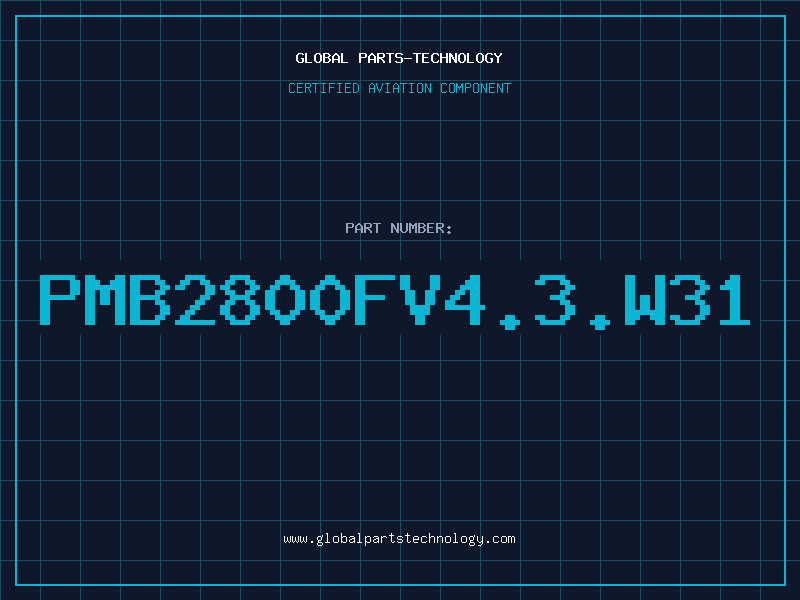 Aviation Part PMB2800FV4.3.W31