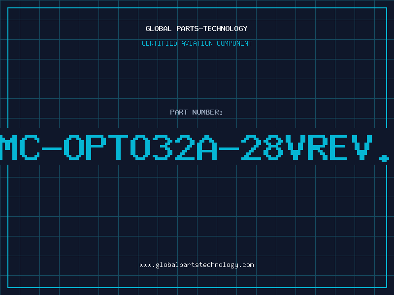 Aviation Part PMC-OPTO32A-28VREV.A