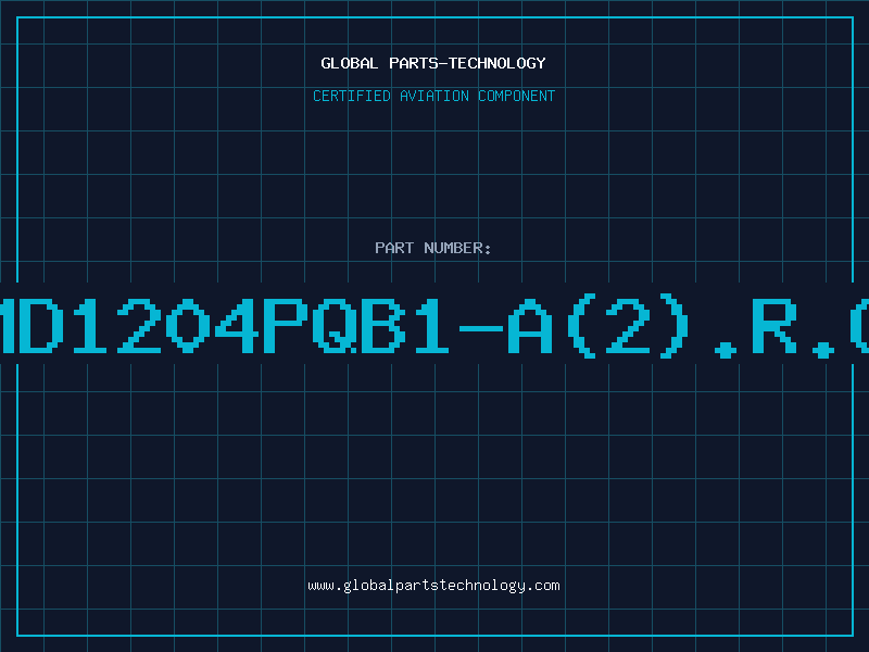 Aviation Part PMD1204PQB1-A(2).R.GN