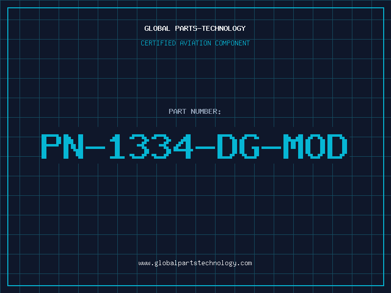 Aviation Part PN-1334-DG-MOD