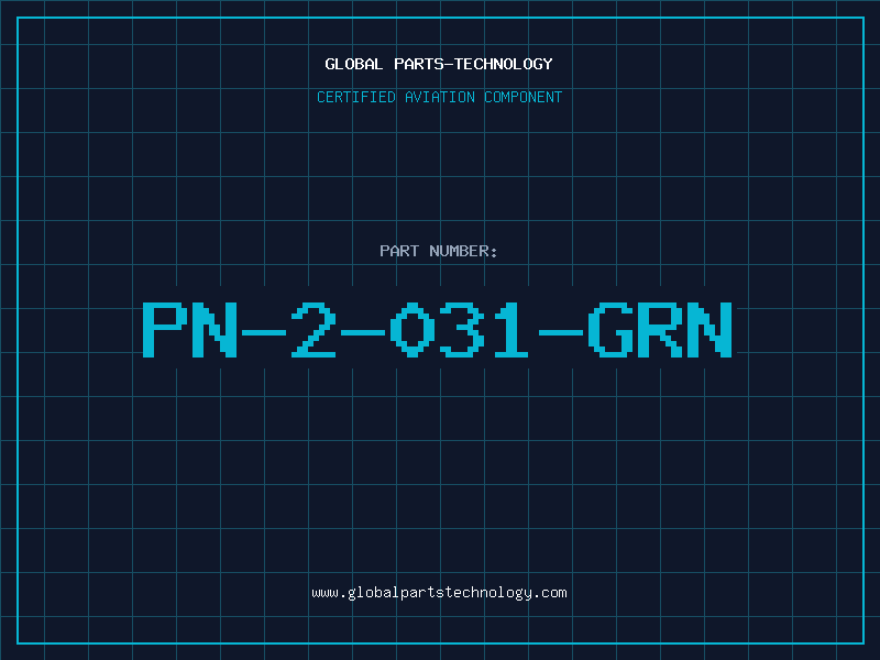 Aviation Part PN-2-031-GRN