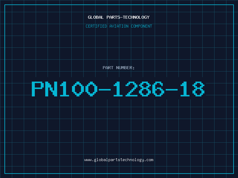 Aviation Part PN100-1286-18