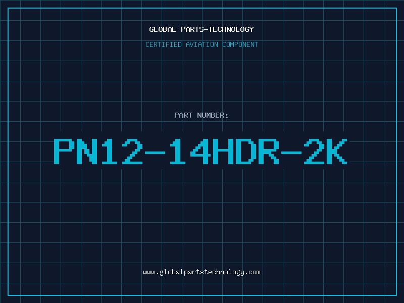 Aviation Part PN12-14HDR-2K