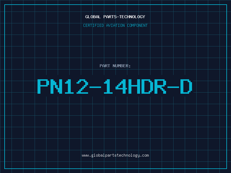 Aviation Part PN12-14HDR-D