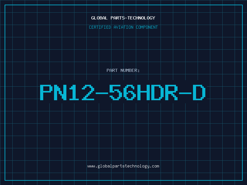 Aviation Part PN12-56HDR-D