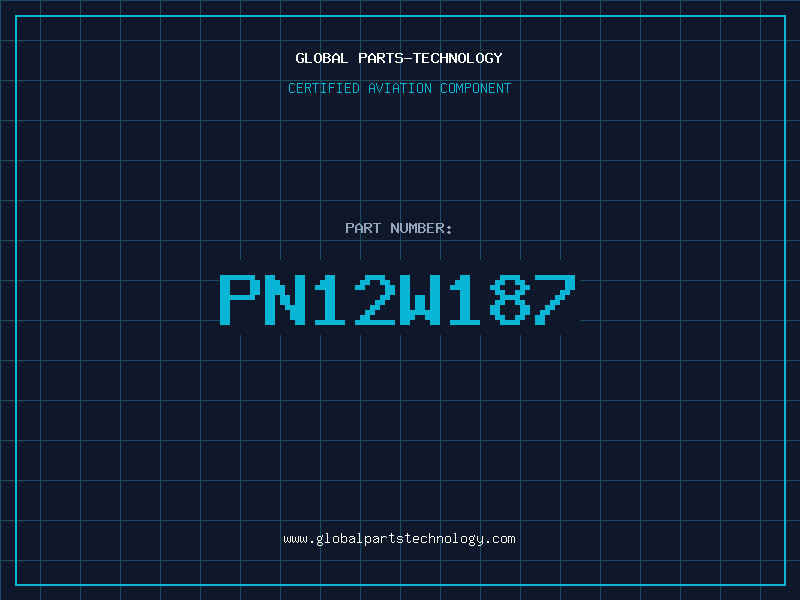 Aviation Part PN12W187