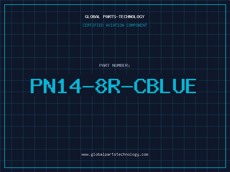 Aviation Part PN14-8R-CBLUE