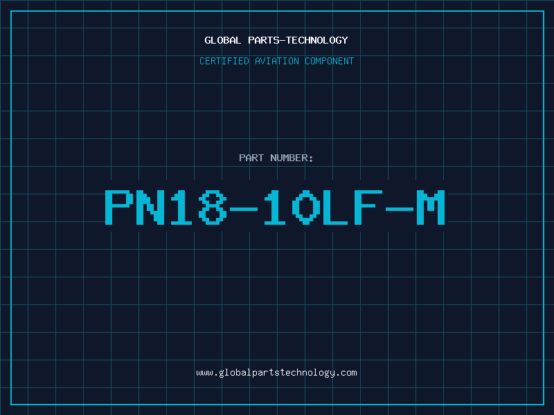 Aviation Part PN18-10LF-M