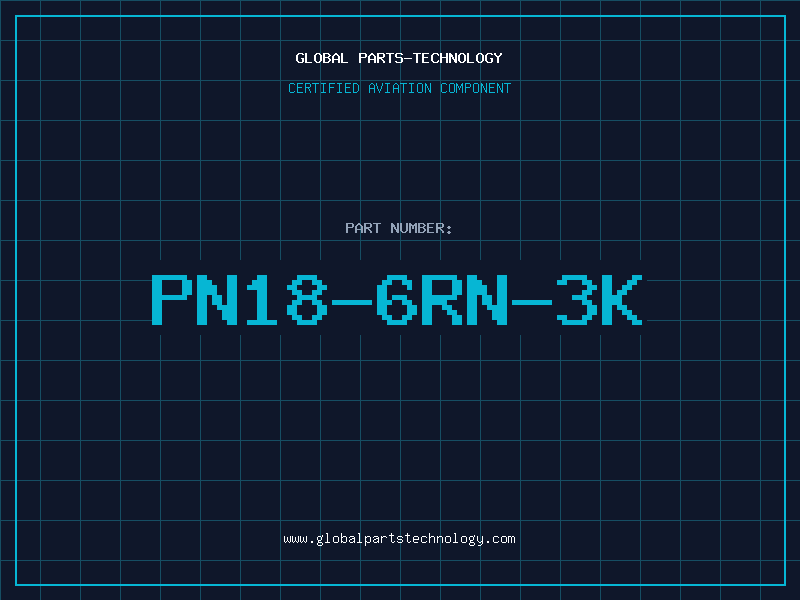 Aviation Part PN18-6RN-3K