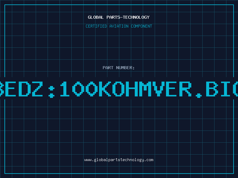 Aviation Part PN18EDZ:100KOHMVER.BIG15M
