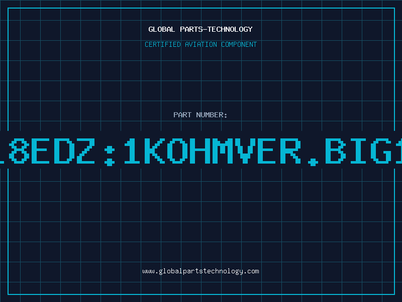 Aviation Part PN18EDZ:1KOHMVER.BIG15M