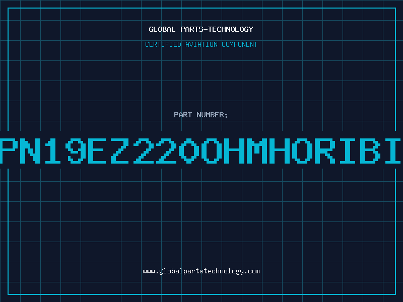 Aviation Part PN19EZ220OHMHORIBI