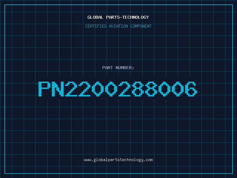 Aviation Part PN2200288006