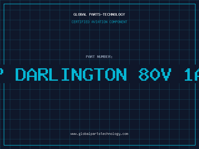 Aviation Part PNP DARLINGTON 80V 1A 1