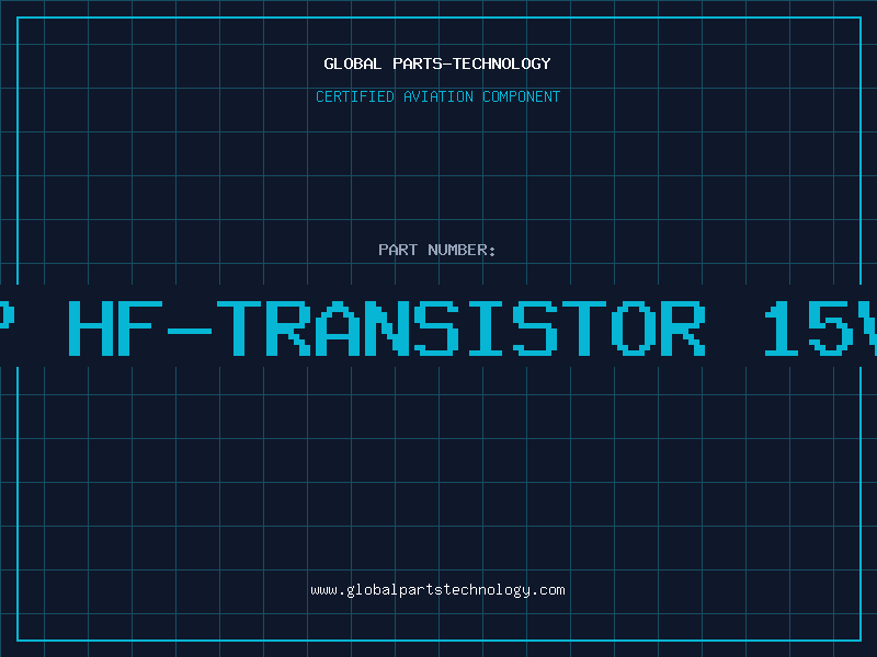 Aviation Part PNP HF-TRANSISTOR 15V 0
