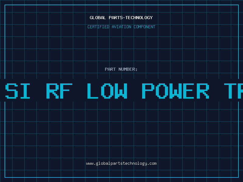 Aviation Part PNP SI RF LOW POWER TRANS