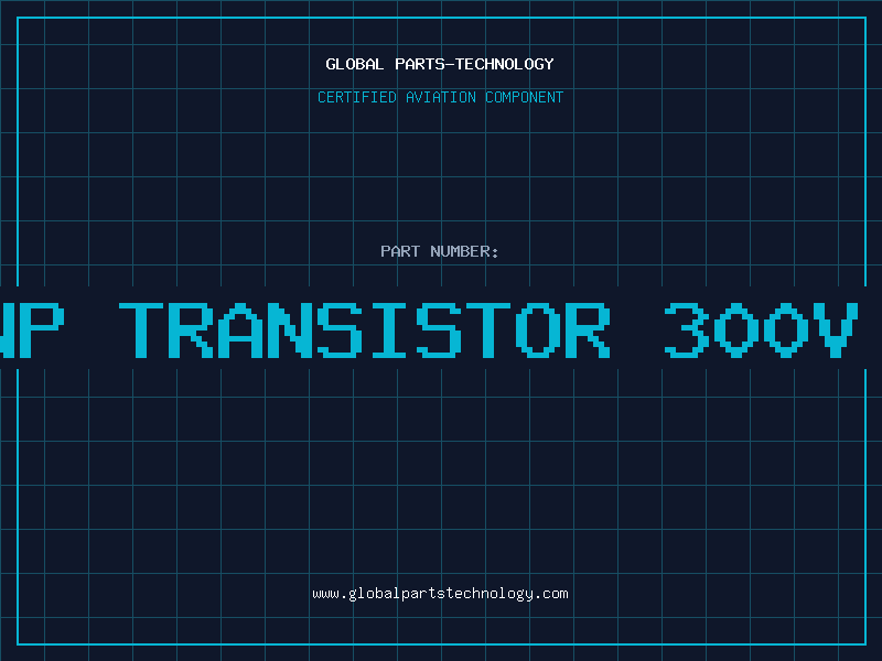 Aviation Part PNP TRANSISTOR 300V 0