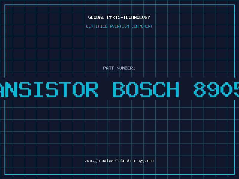 Aviation Part PNP TRANSISTOR BOSCH 8905707601