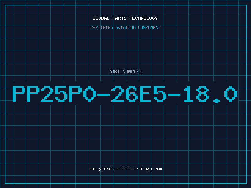 Aviation Part PP25P0-26E5-18.0