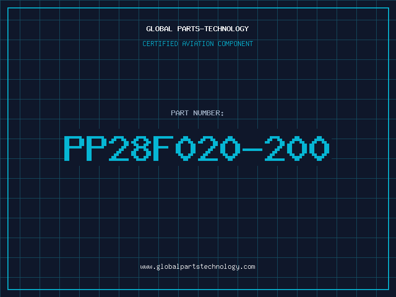 Aviation Part PP28F020-200