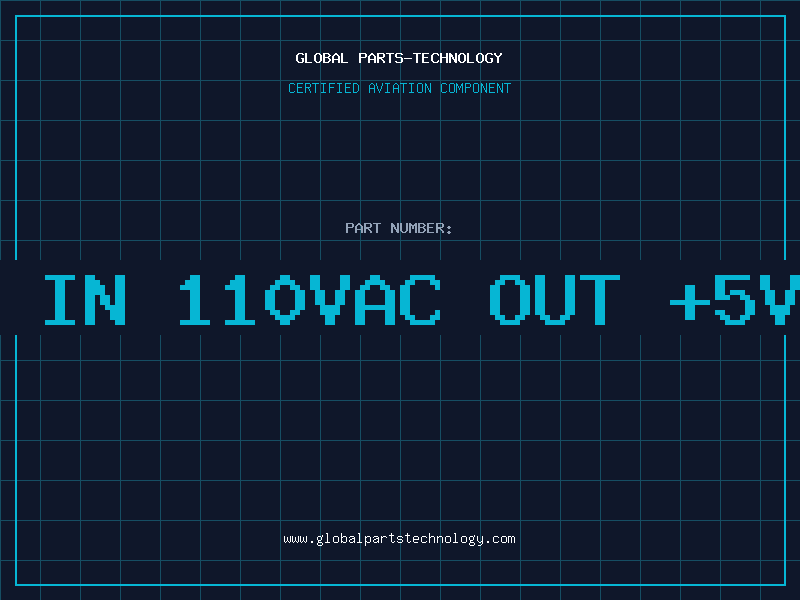 Aviation Part PS IN 110VAC OUT +5V@4