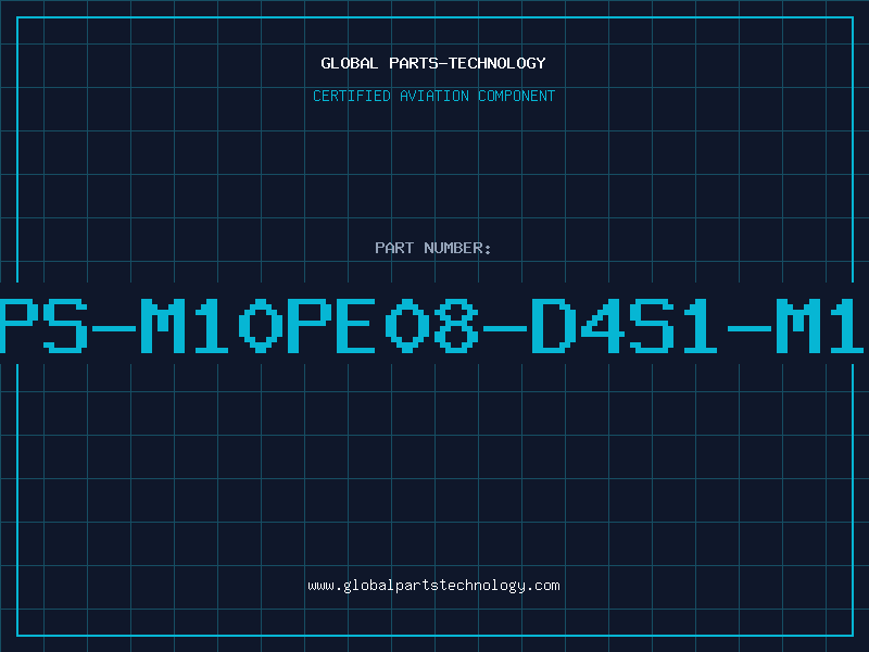 Aviation Part PS-M10PE08-D4S1-M1